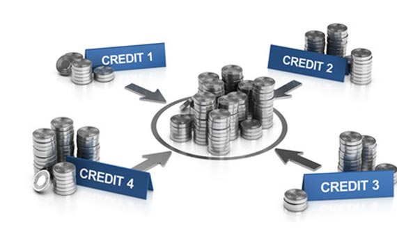 Illustration d'un rachat de crédit qui diminue l'endettement